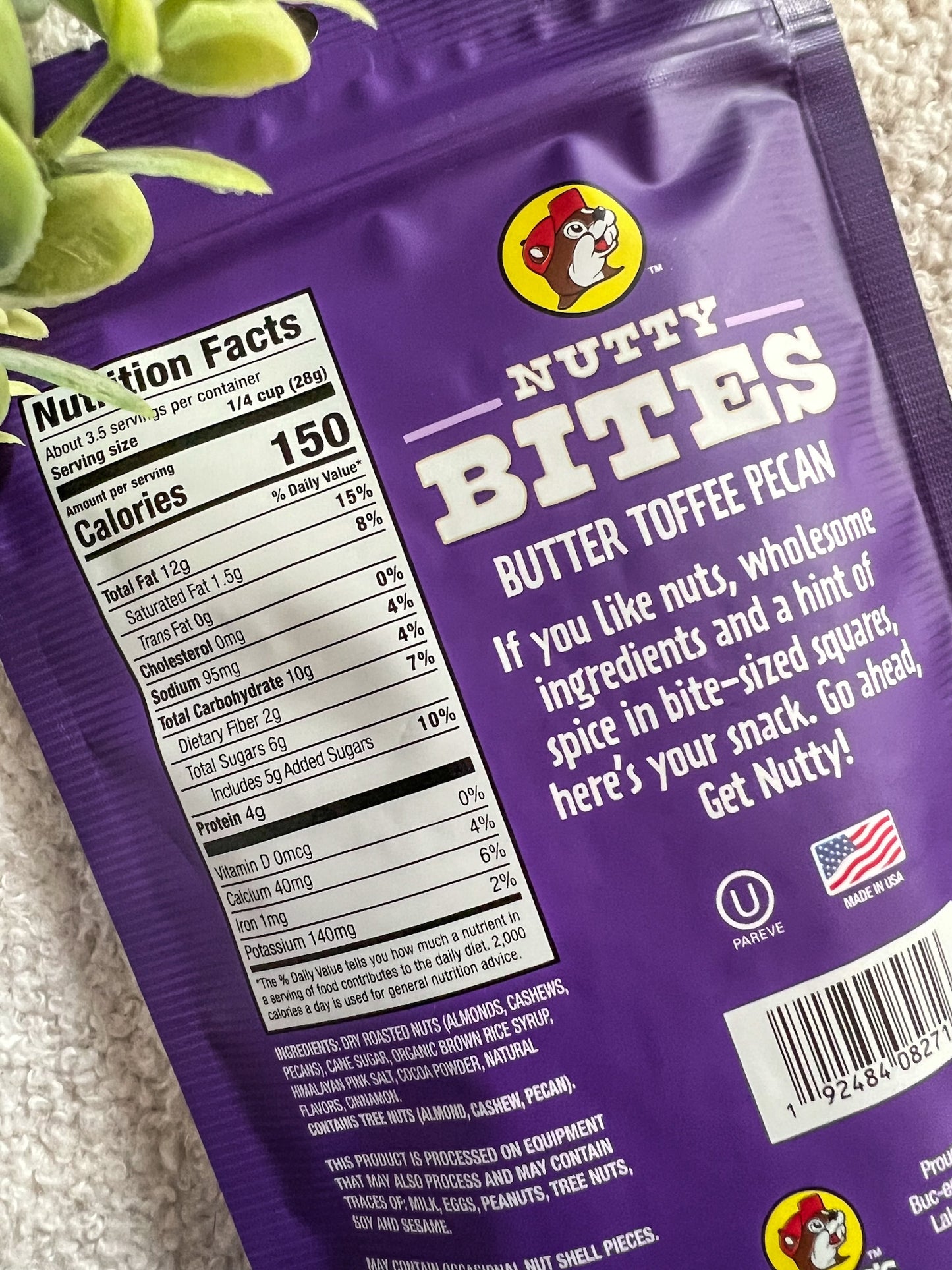 Buc-ee's Nutty Bites Snack Box