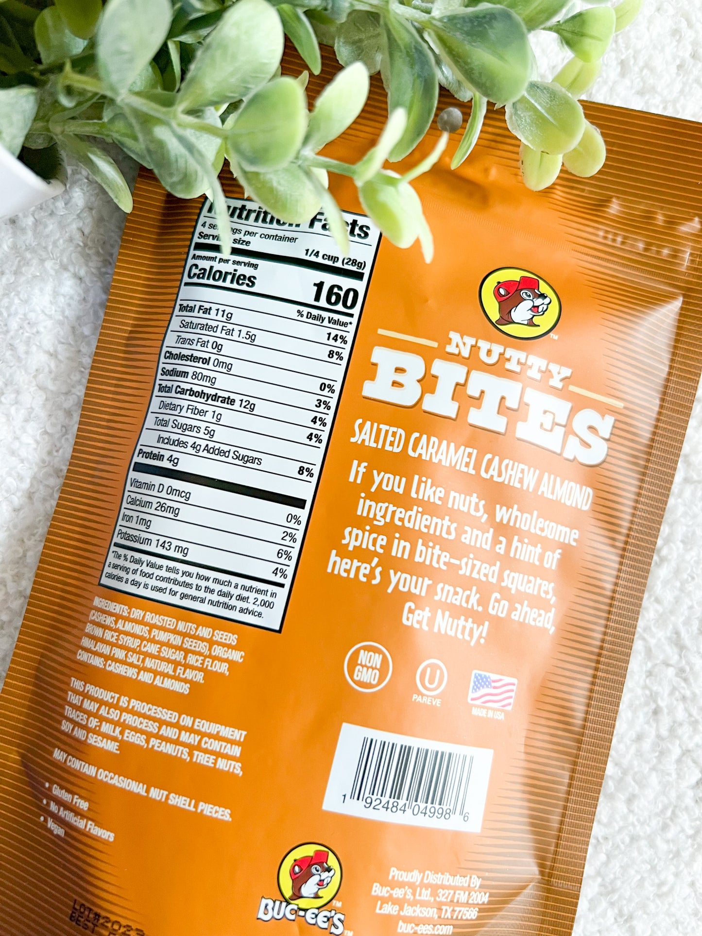 Buc-ee's Nutty Bites Snack Box