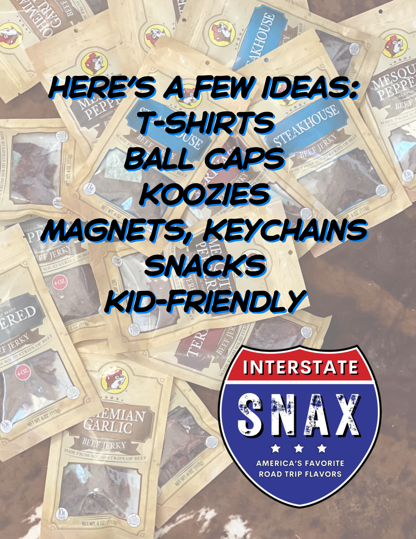 Custom Buc-ee's Snack Box, Gift Box: Snacks and Merchandise